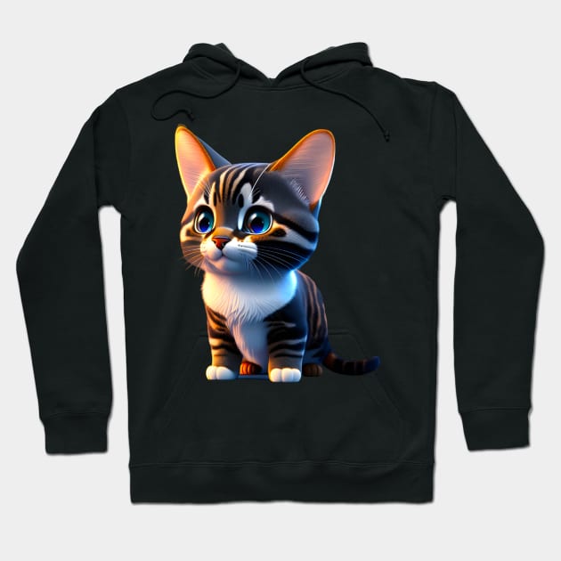 Adorable, Cool, Cute Cats and Kittens 35 Hoodie by The Black Panther